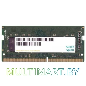 Оперативная память Apacer 8GB DDR4 SODIMM PC4-19200 (78.C2GF3.4000B)